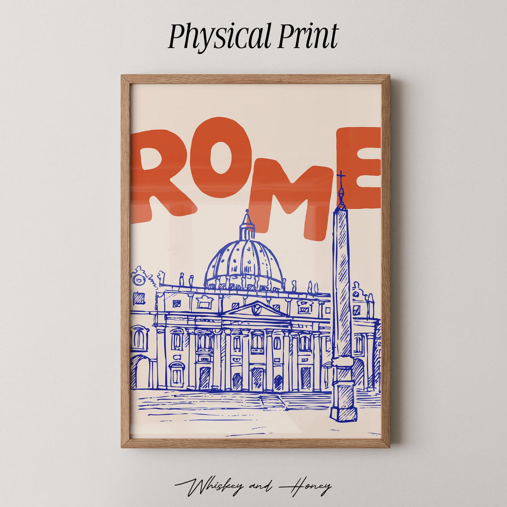 Rome Travel Print
