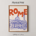 Rome Travel Print