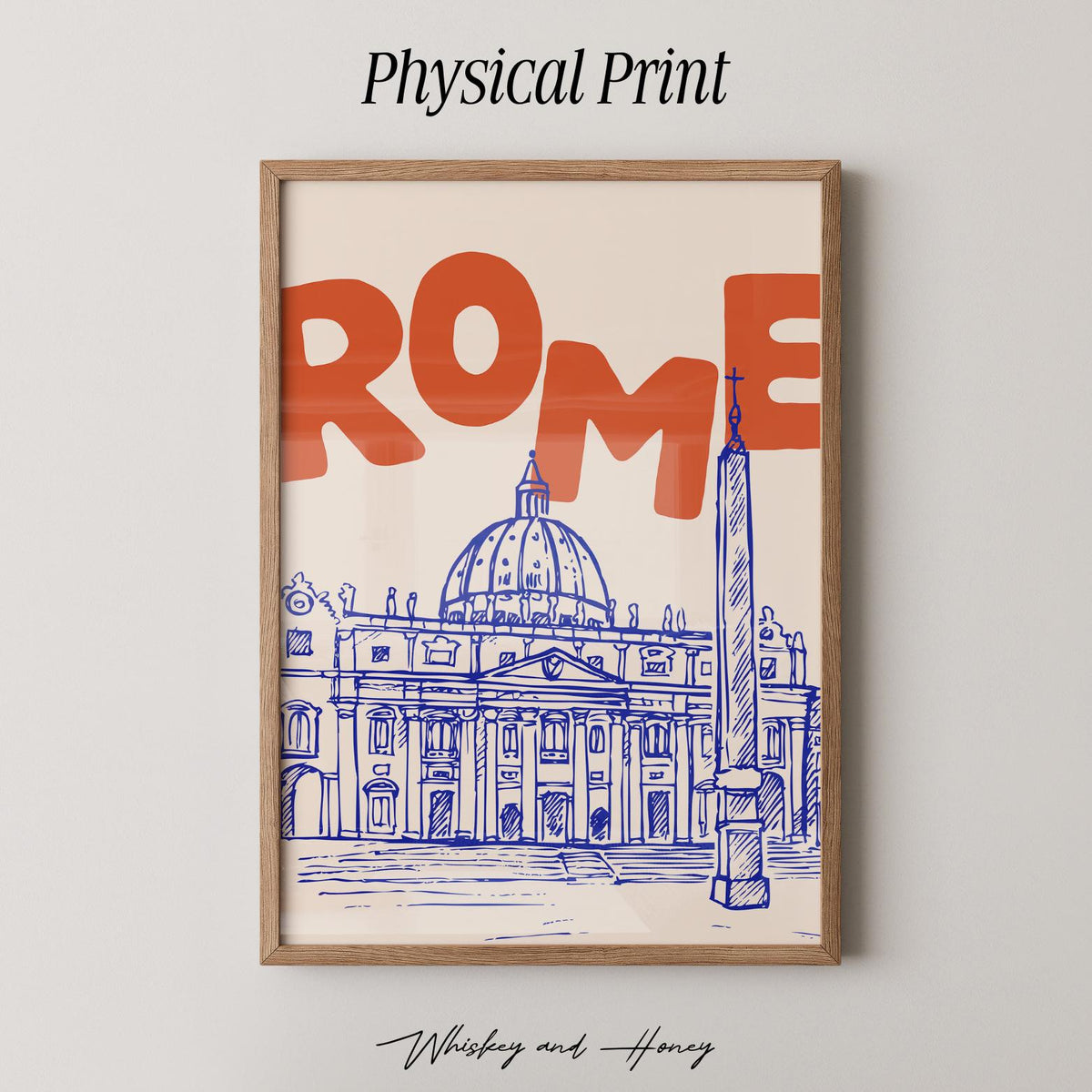 Rome Travel Print