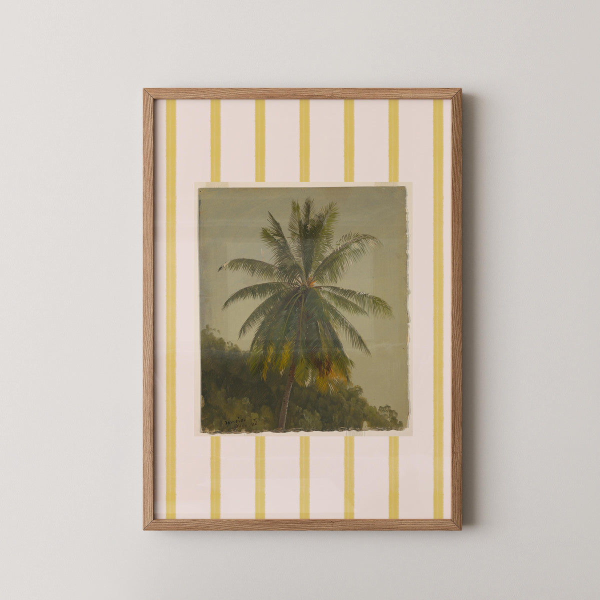 Vintage Palm Tree Print