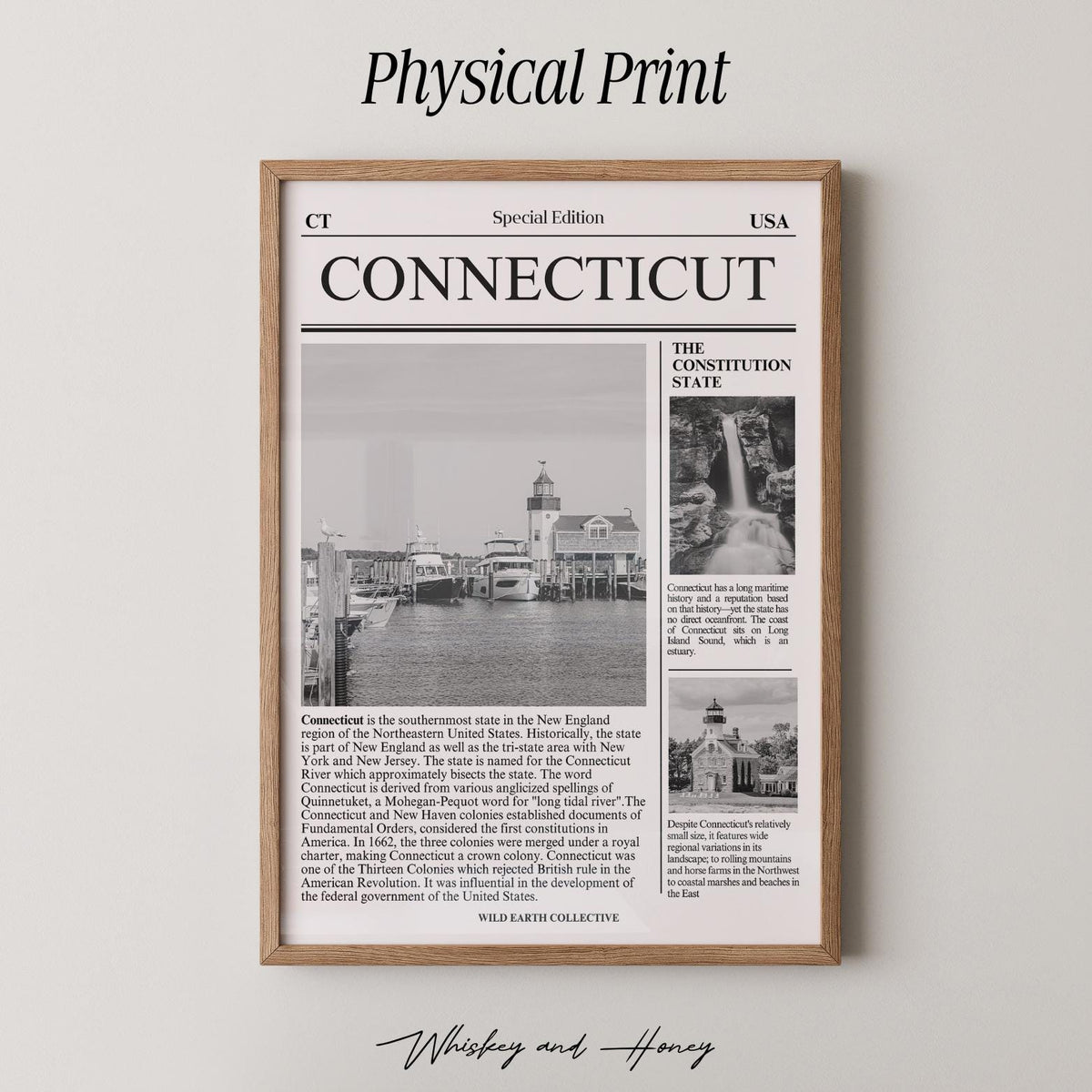 Connecticut Newspaper Print