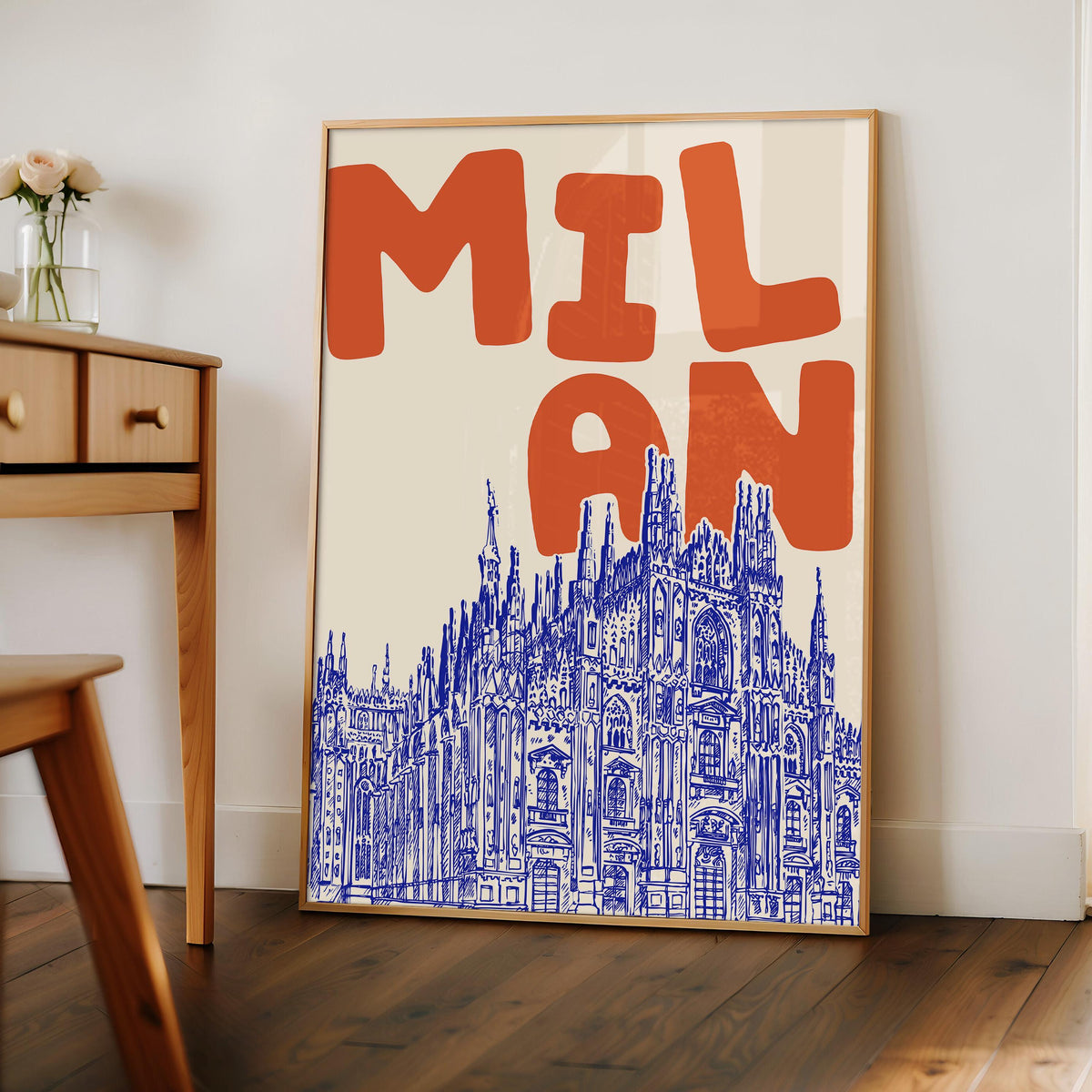 Milan Italy Travel Print