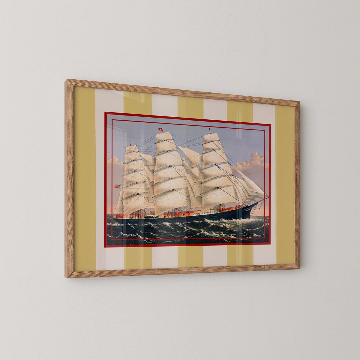 Vintage Ship Print