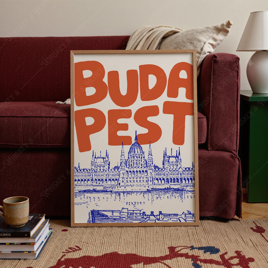 Budapest Travel Print