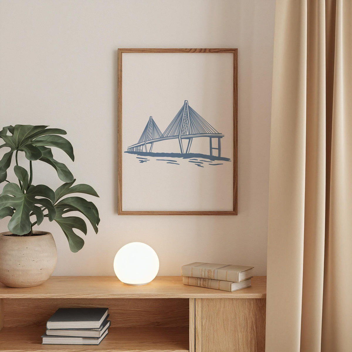 Charleston Bridge Print