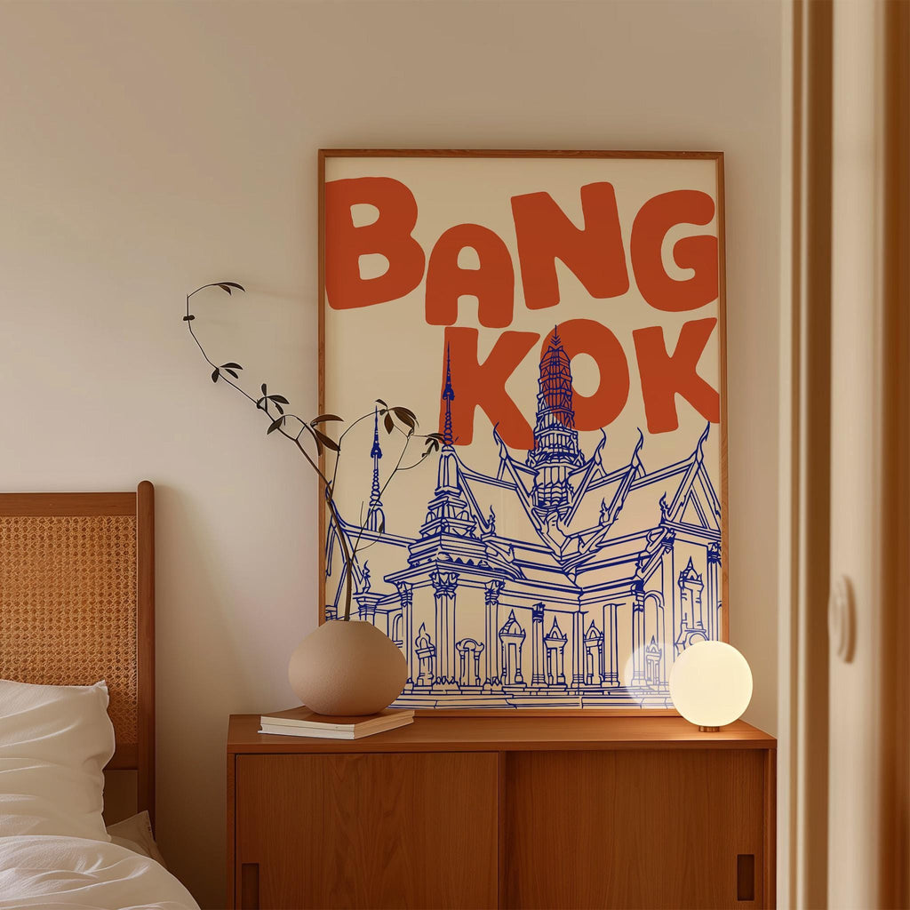 Bangkok Travel Print