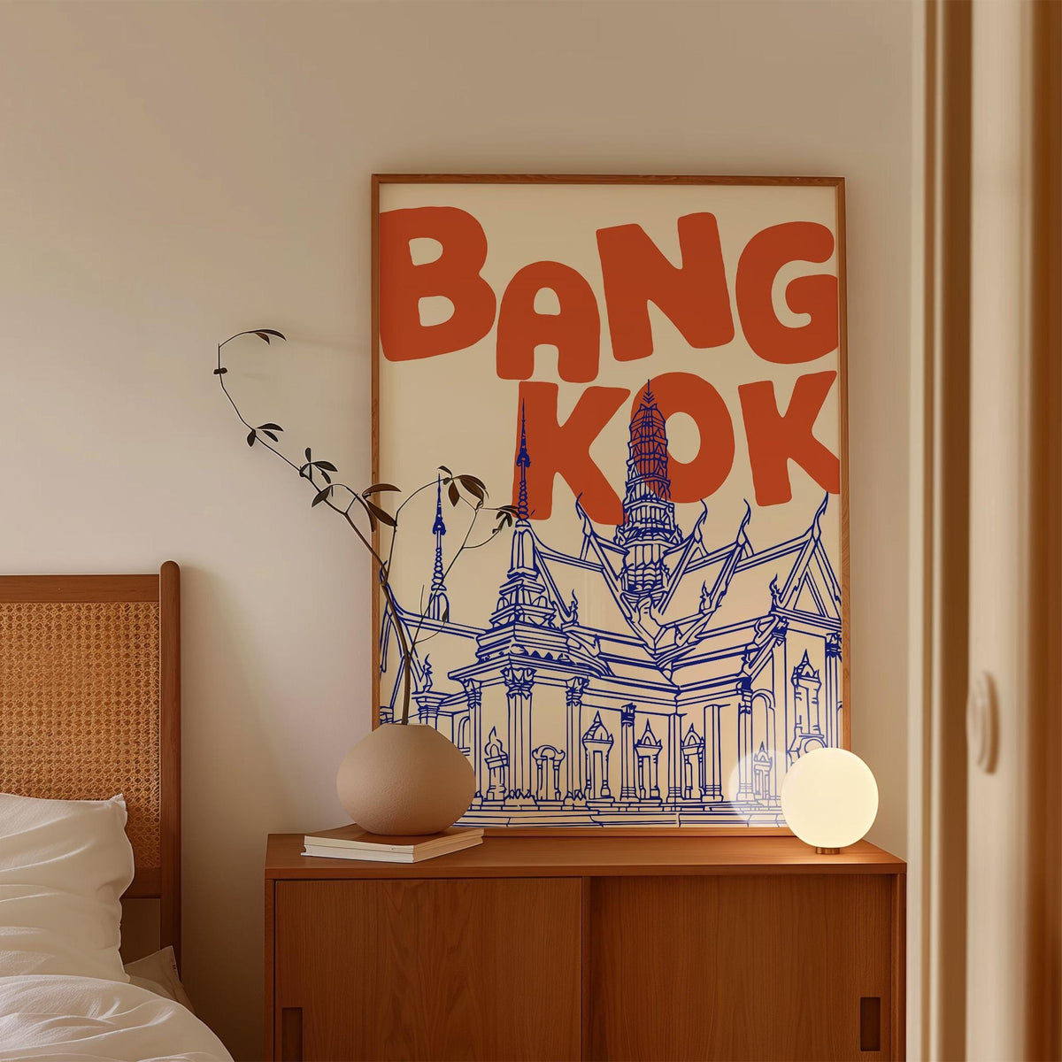Bangkok Travel Print
