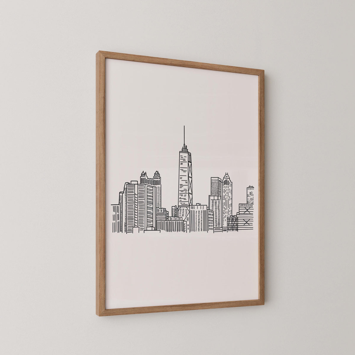 Chicago Skyline Print