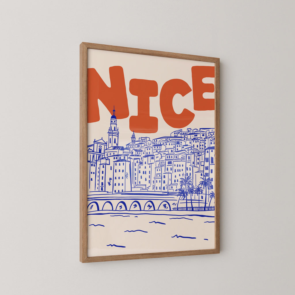 Nice France Print