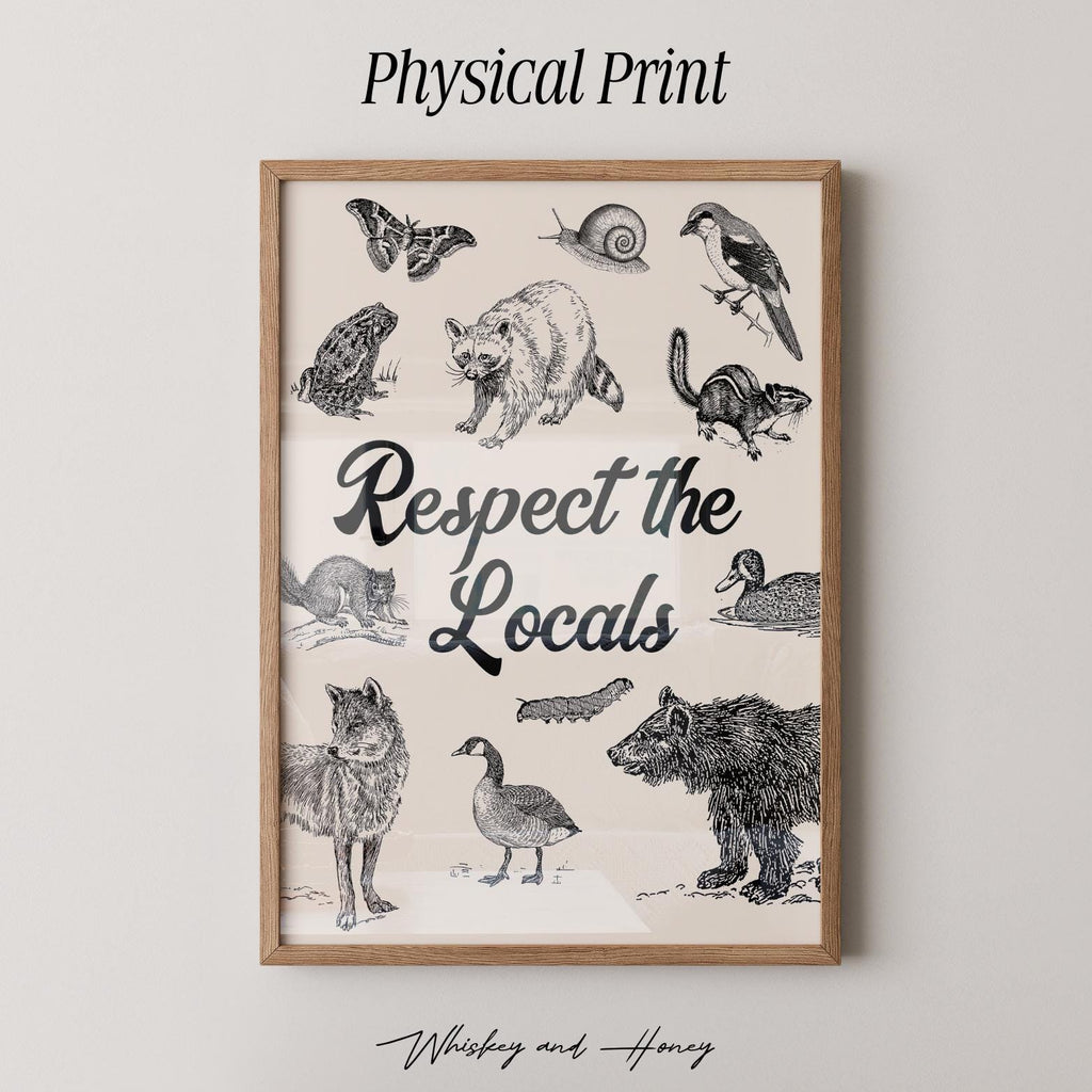 Respect the Locals Animal Print