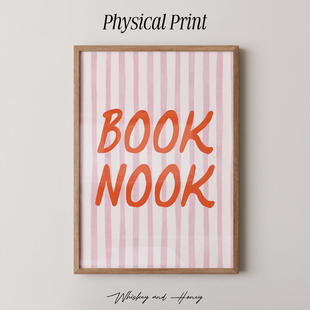 Book Nook Print