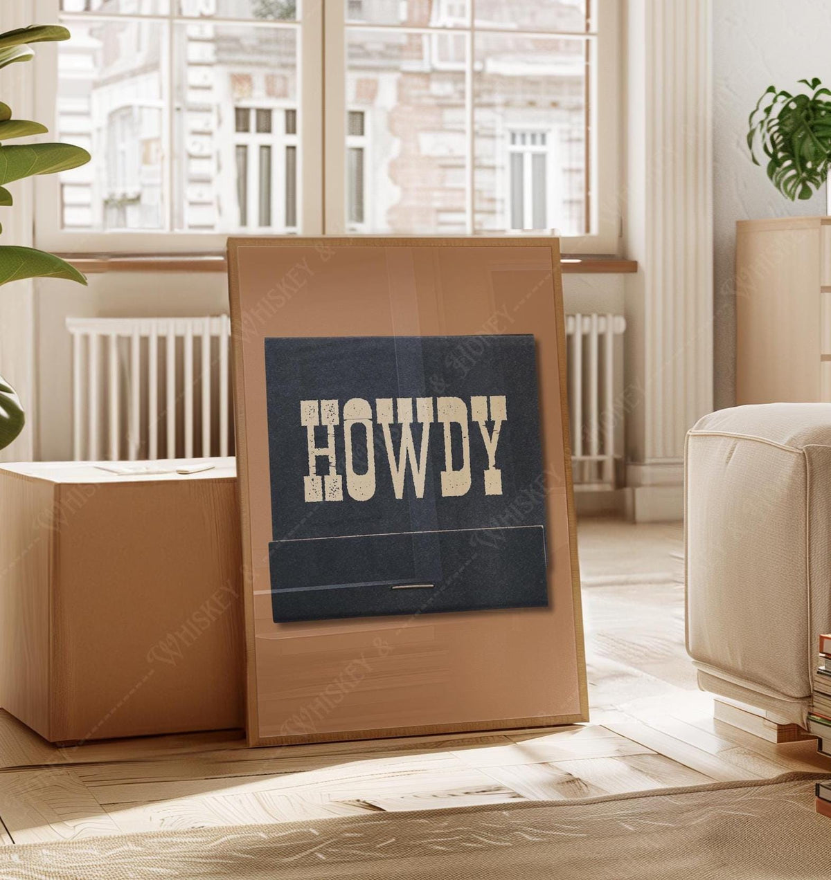 Howdy Matchbook Print