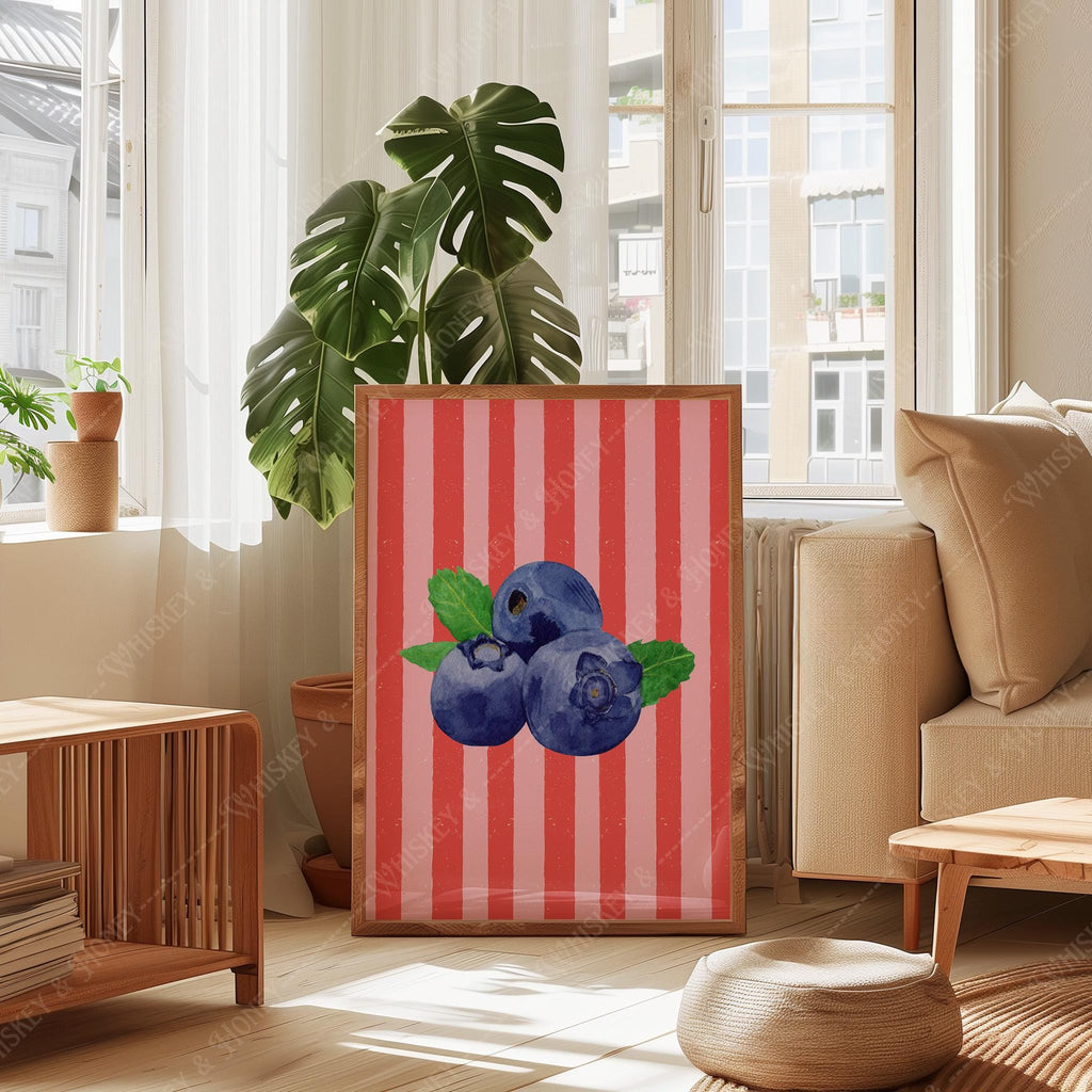 Blueberries Print