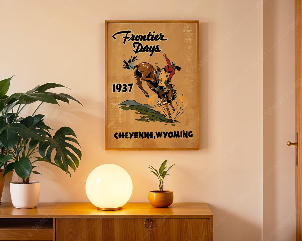 Vintage Frontier Days Print