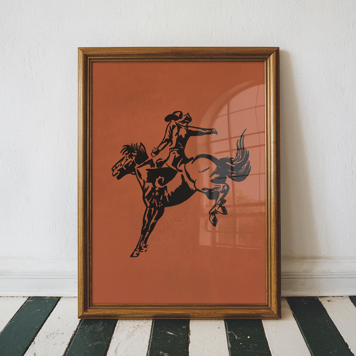 Rodeo Cowboy Physical Print