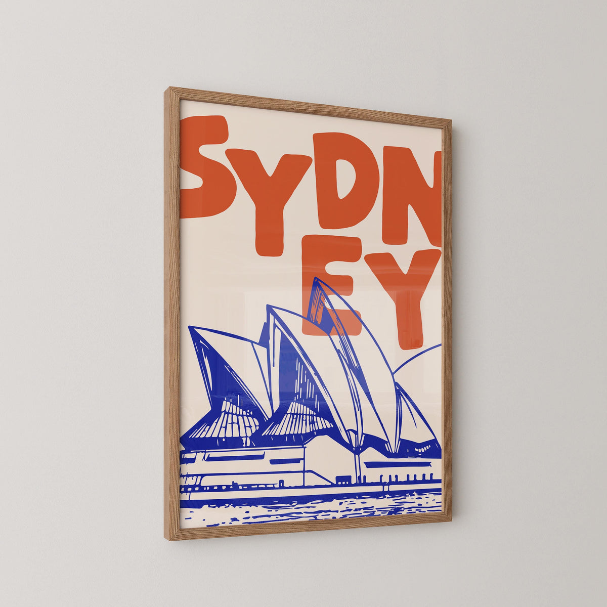 Sydney Opera House Travel Print