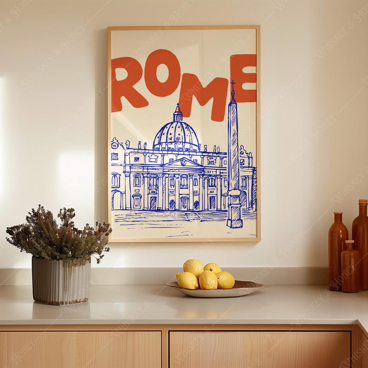 Rome Travel Print