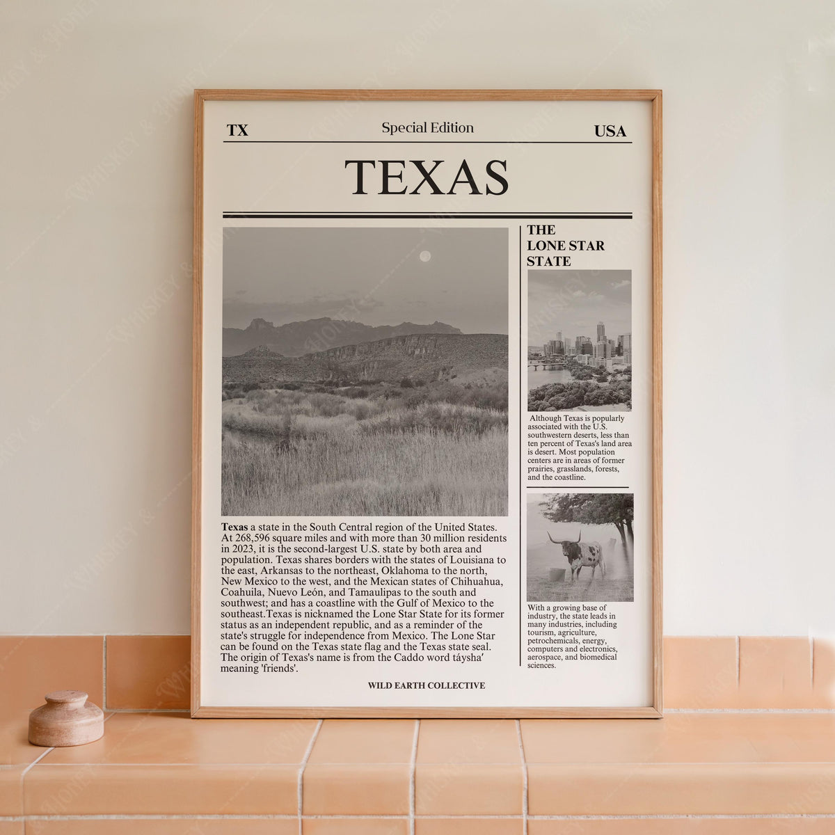 Texas Newspaper Print