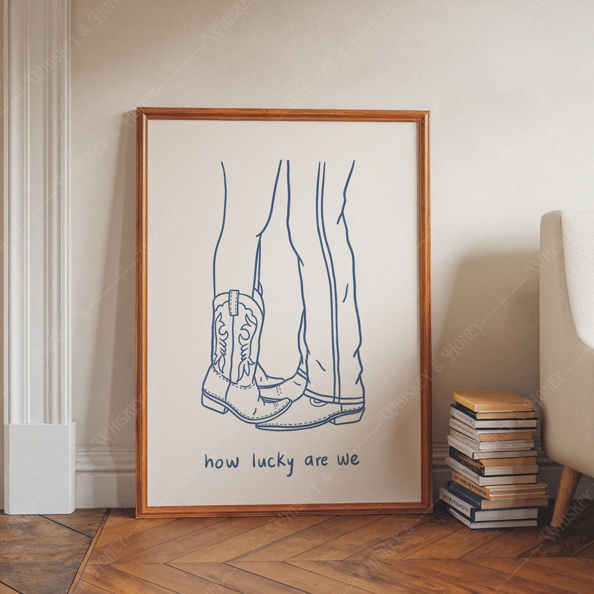 How Lucky Are We Print