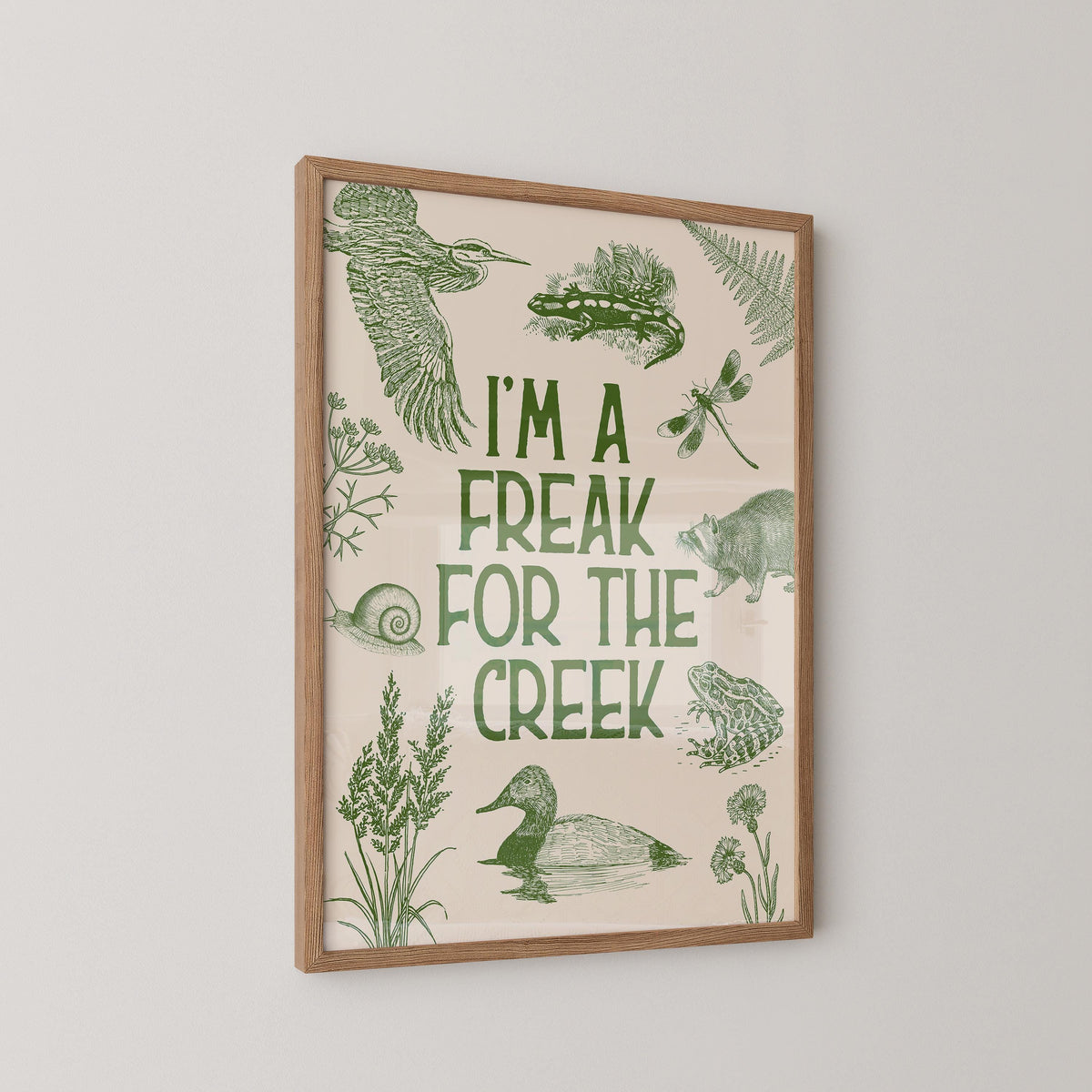 Freak For The Creek Print
