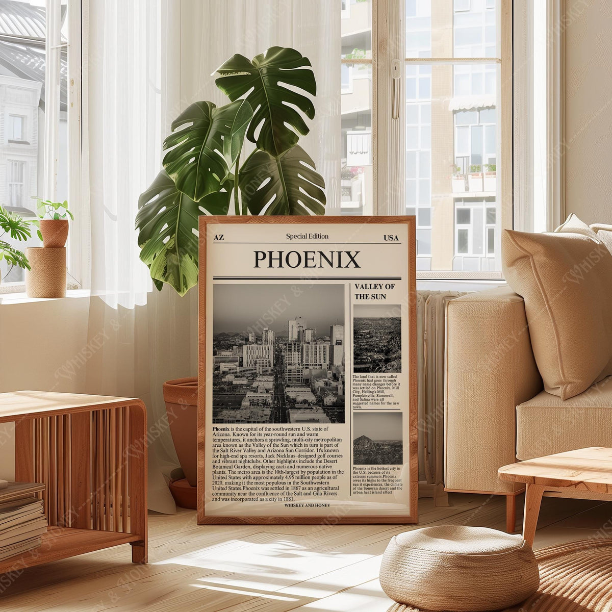 Phoenix Arizona Newspaper Print
