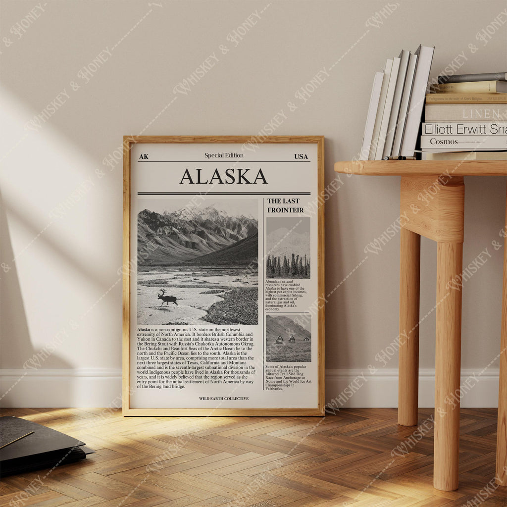 Alaska State Newspaper Print