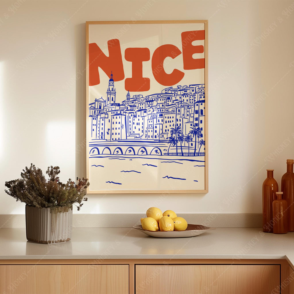 Nice France Print