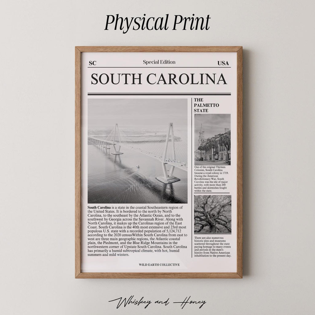 South Carolina Newspaper Print