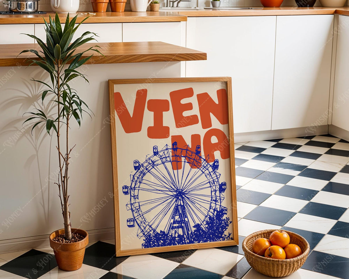 Vienna Travel Print
