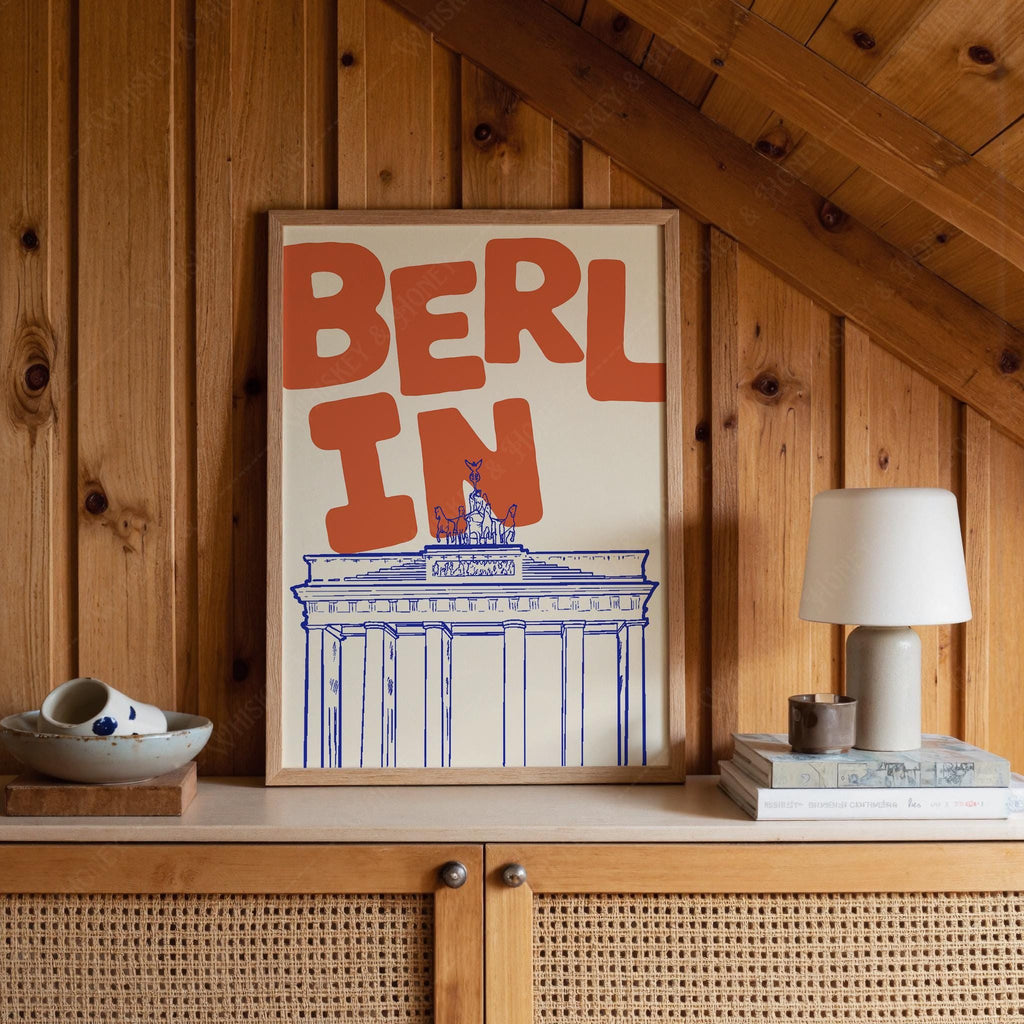 Berlin Travel Print