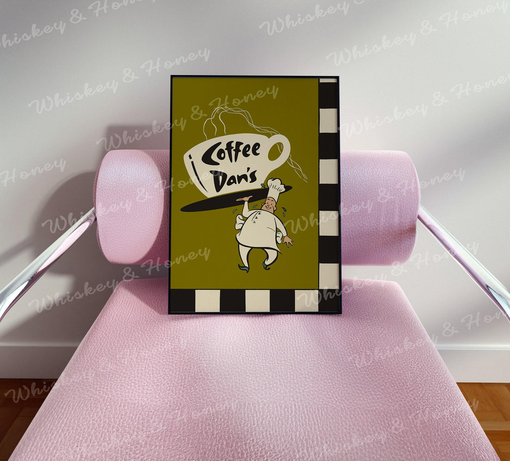 Coffee Dan's Print