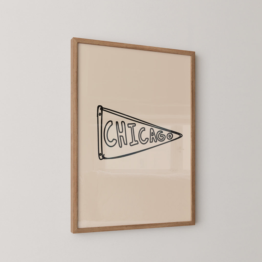 Chicago Banner Print