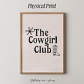 The Cowgirl Club Print