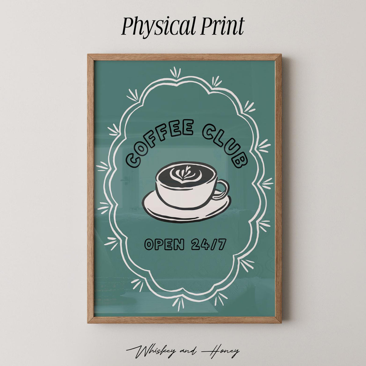 Coffee Club Art Print