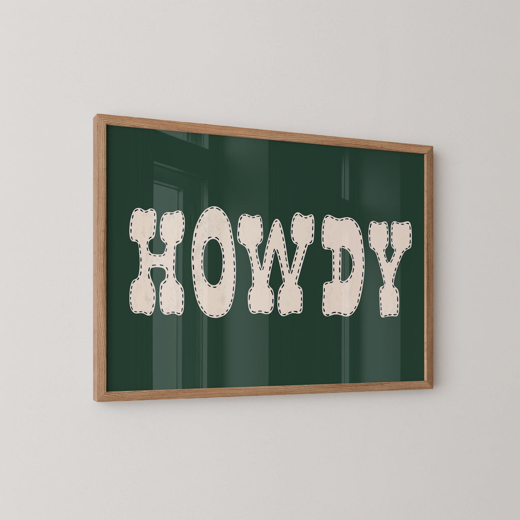 Howdy Print