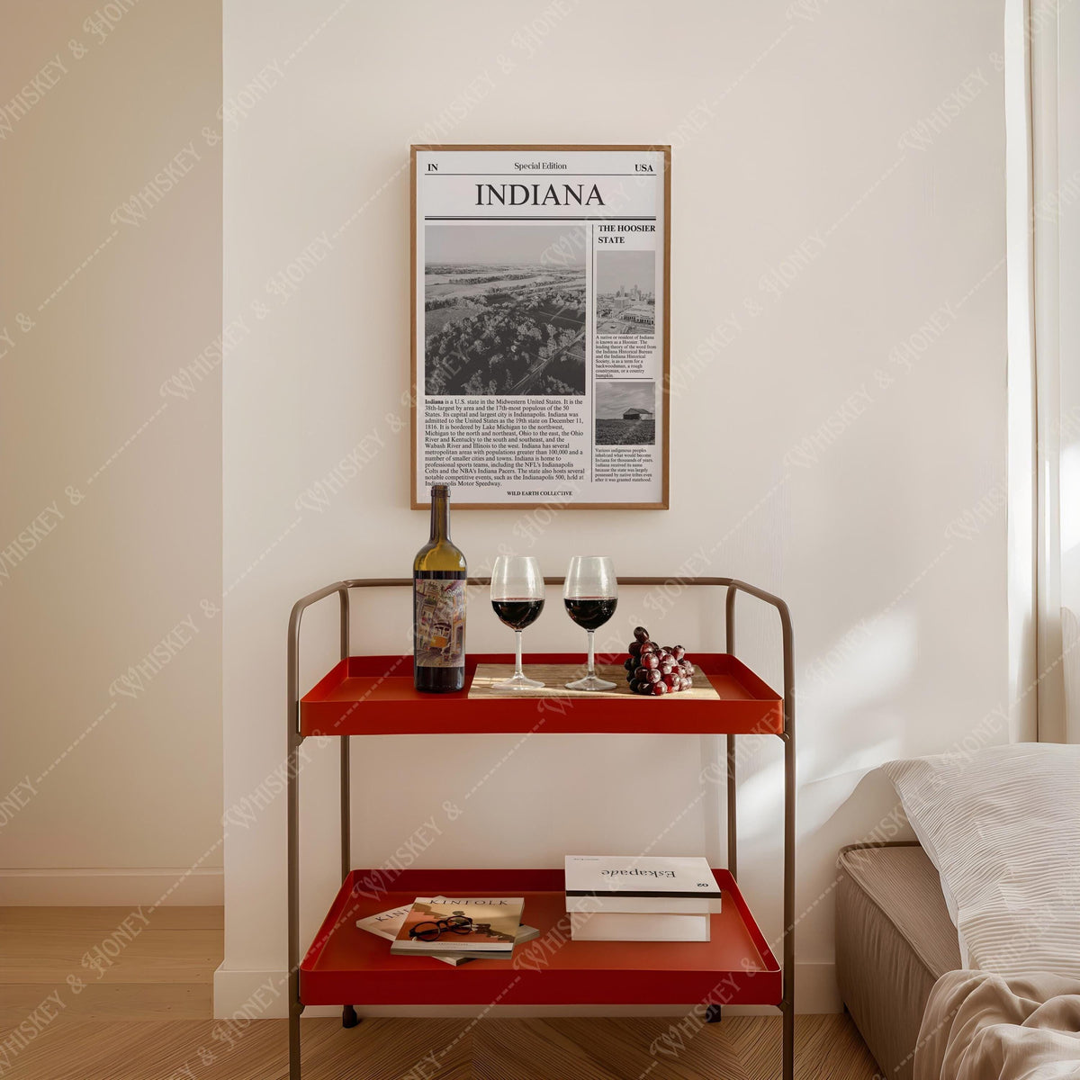 Indiana Newspaper Print