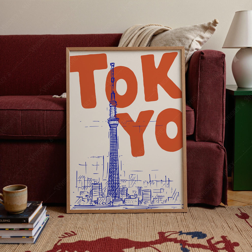 Tokyo Travel Print
