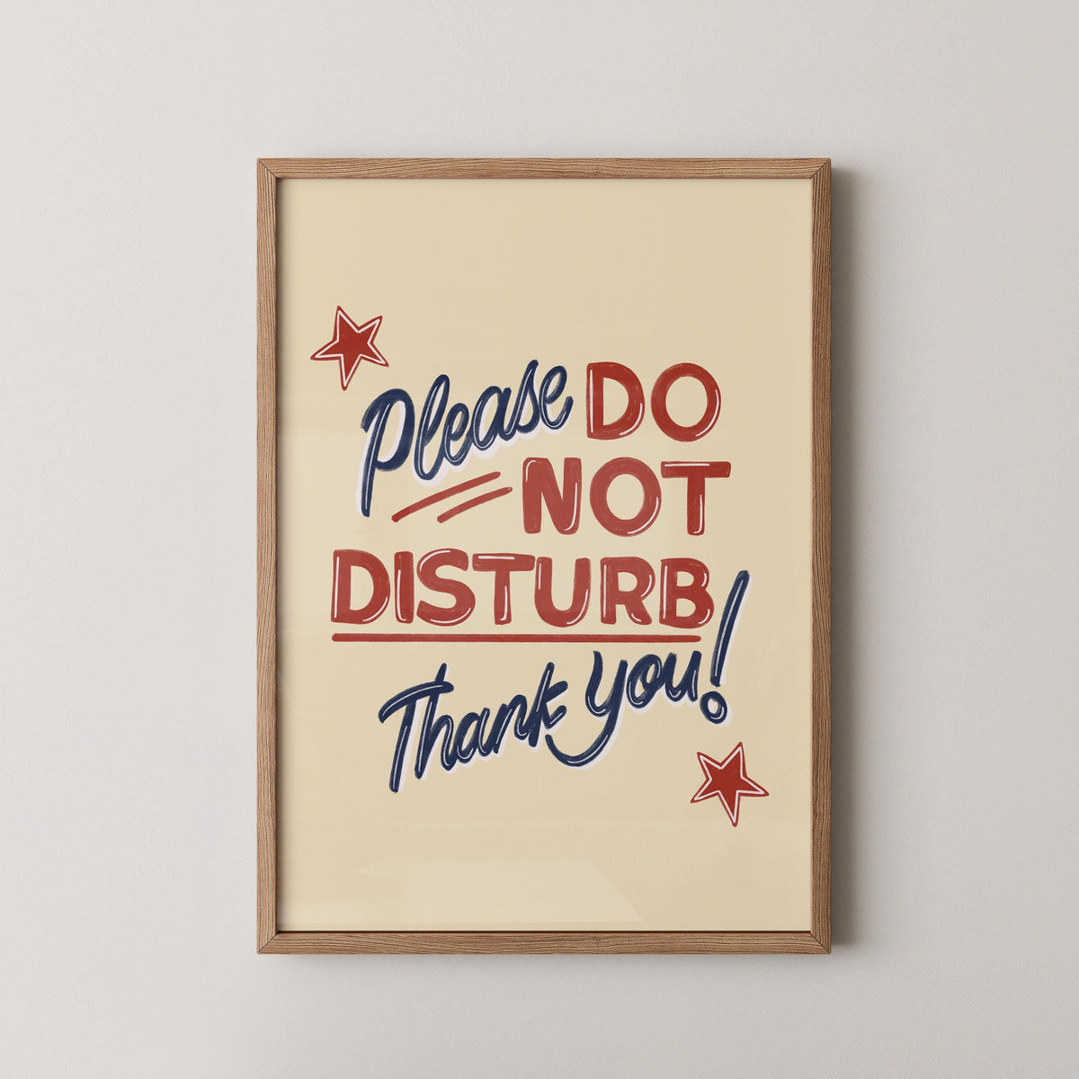 Please Do Not Disturb Print