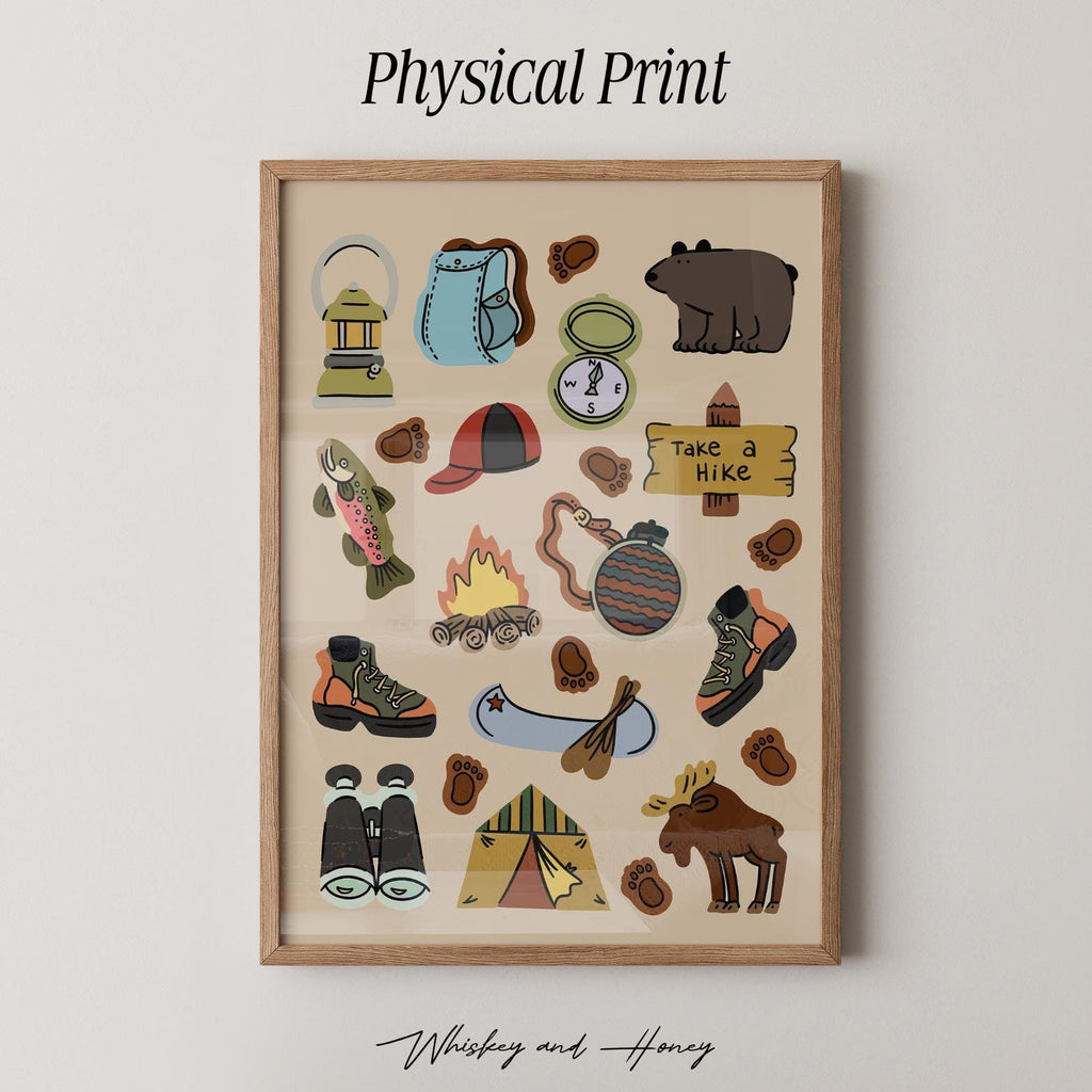 Take A Hike Print