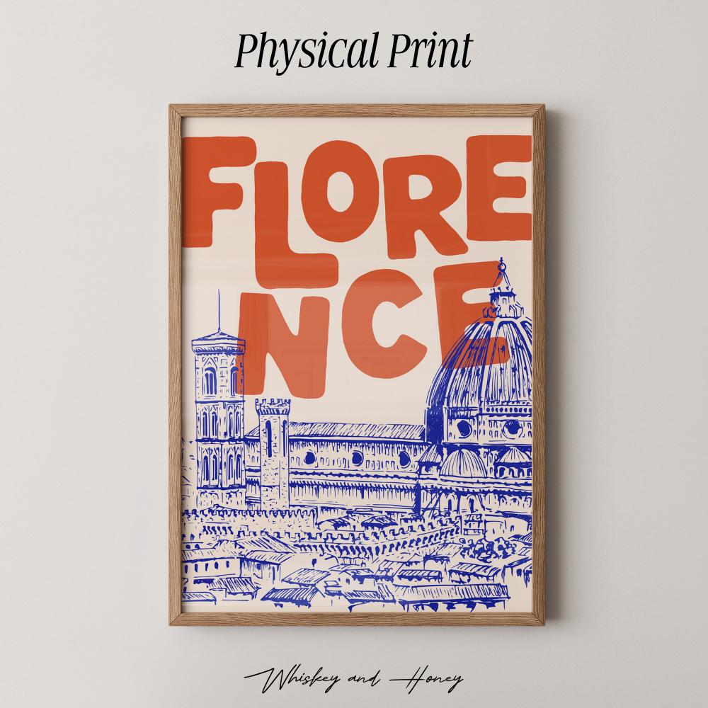 Florence Italy Travel Print