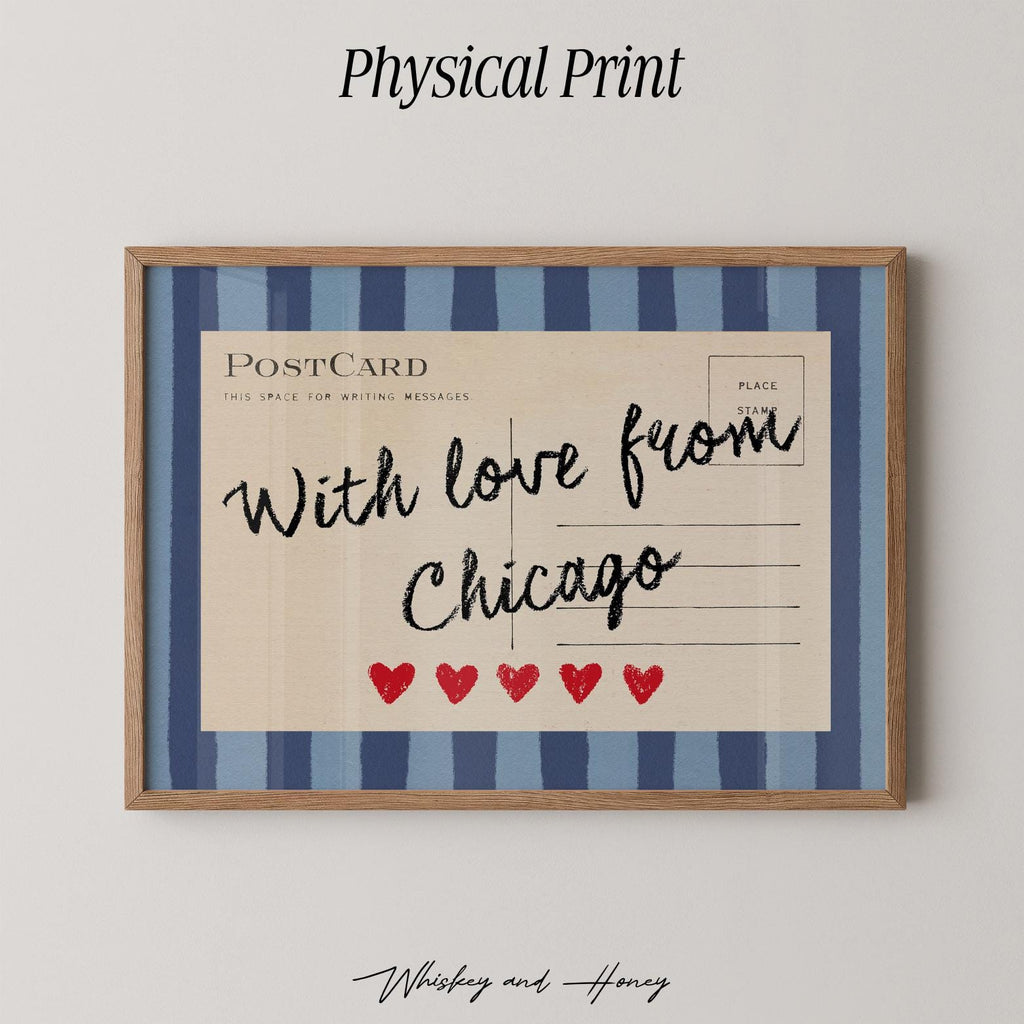 With Love From Chicago Print