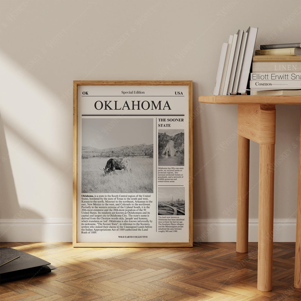 Oklahoma Newspaper Print