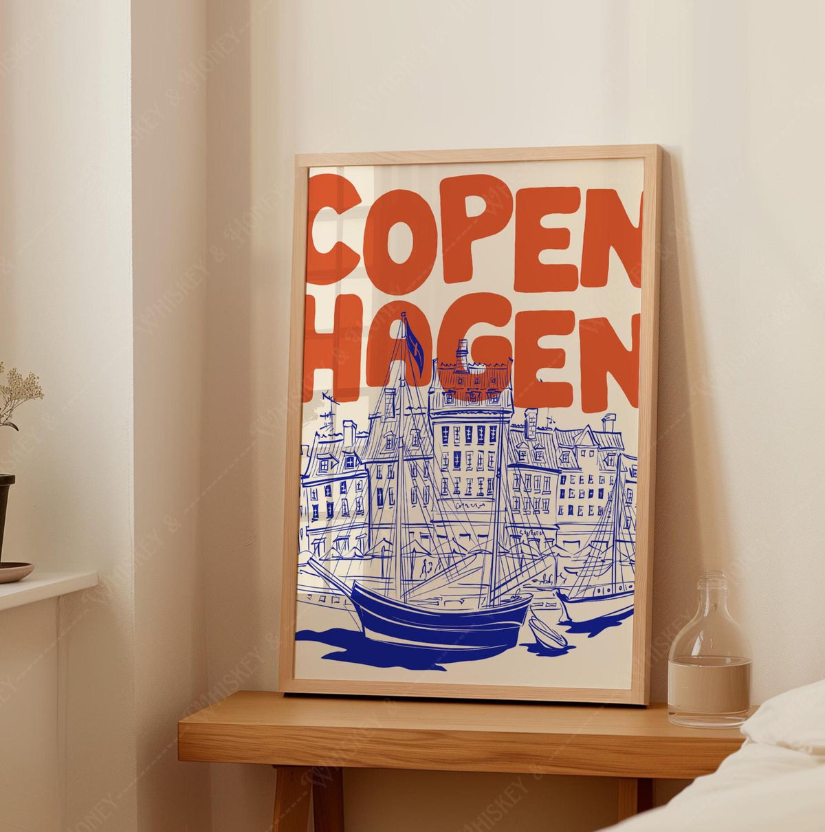 Copenhagen Travel Print