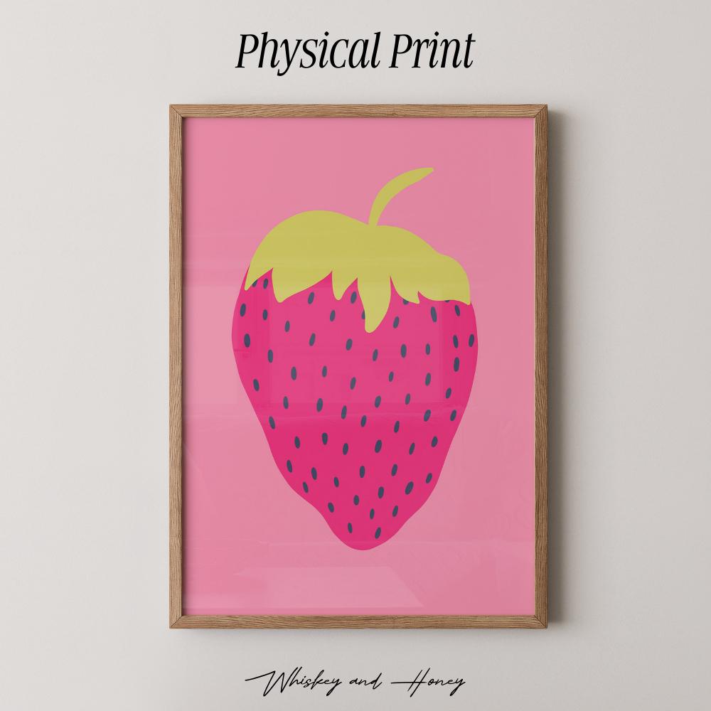 Strawberry Print