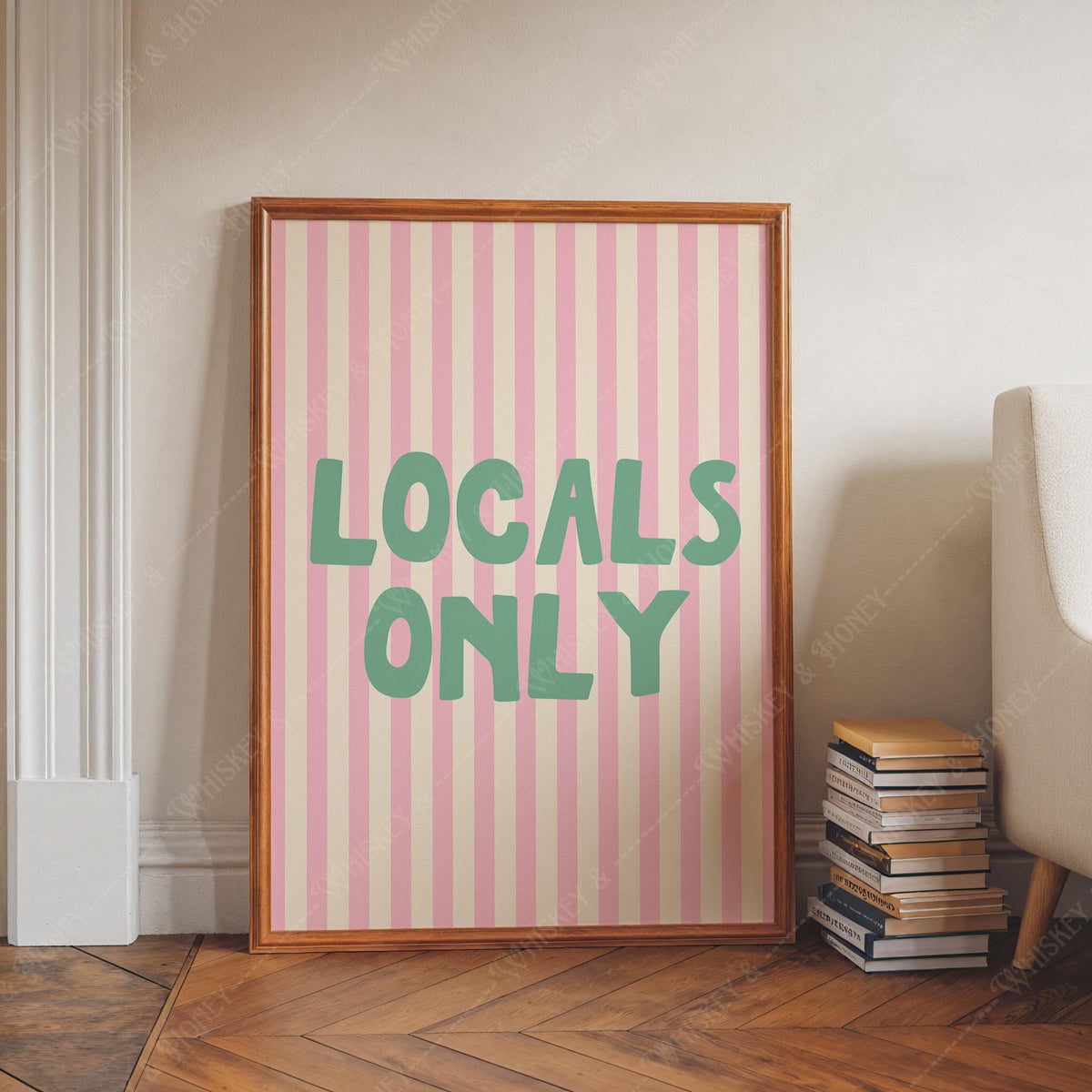 Locals Only Art Print