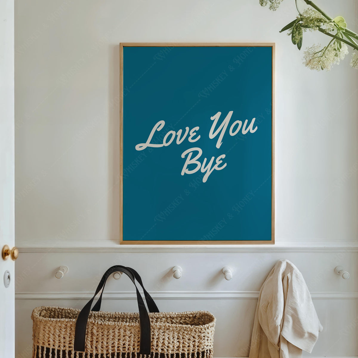 Love You Bye Print