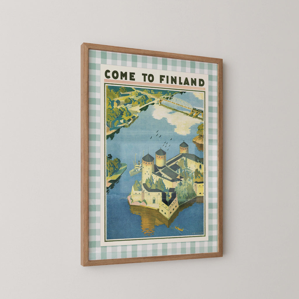Come to Finland Travel Print