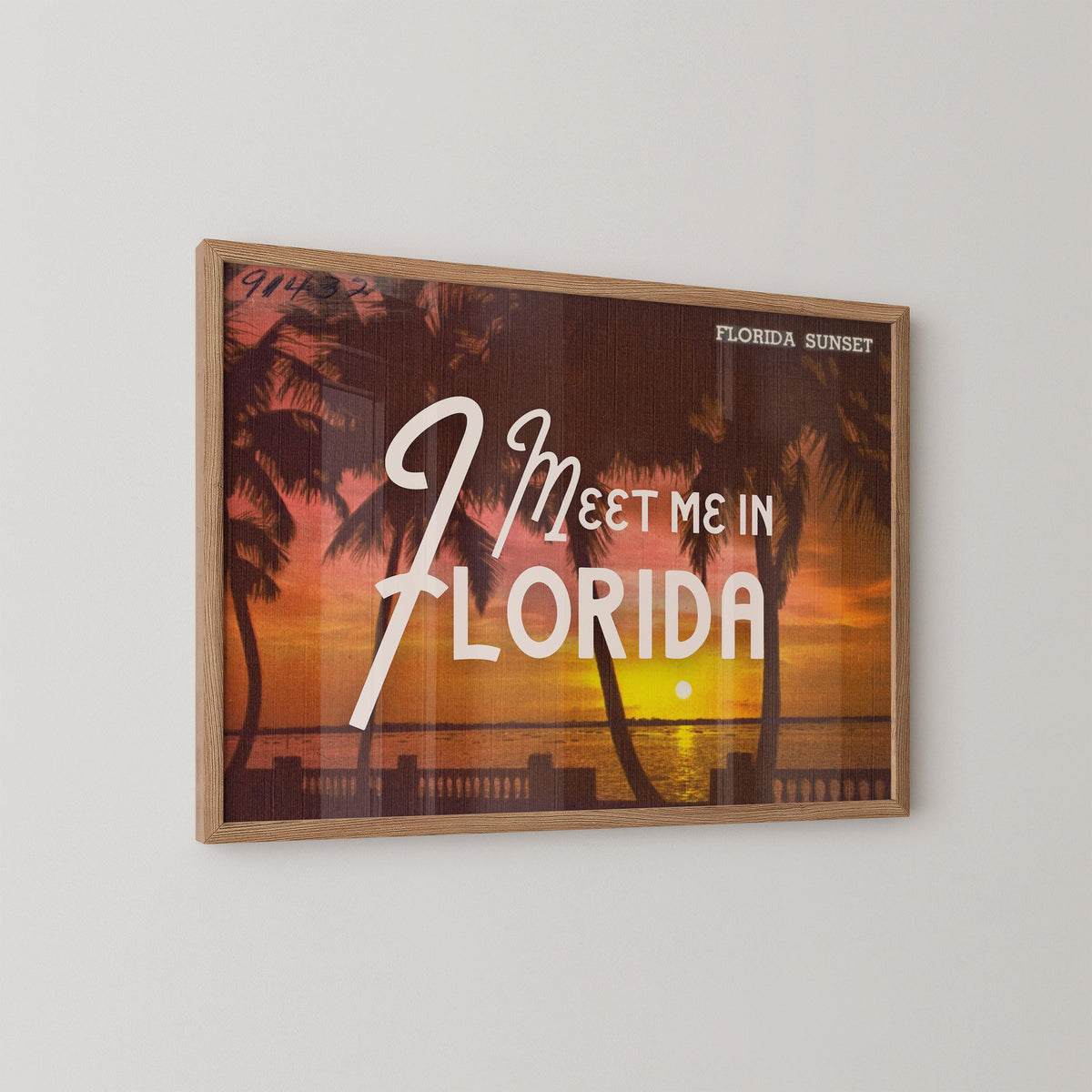 Meet me in Florida Travel Print