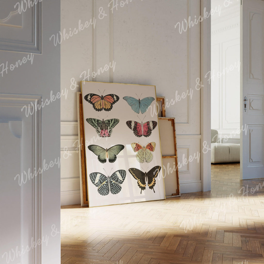 Vintage Butterfly Print