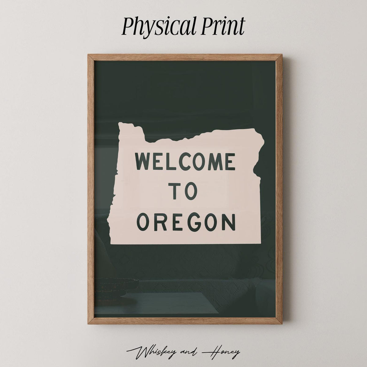 Welcome To Oregon Print